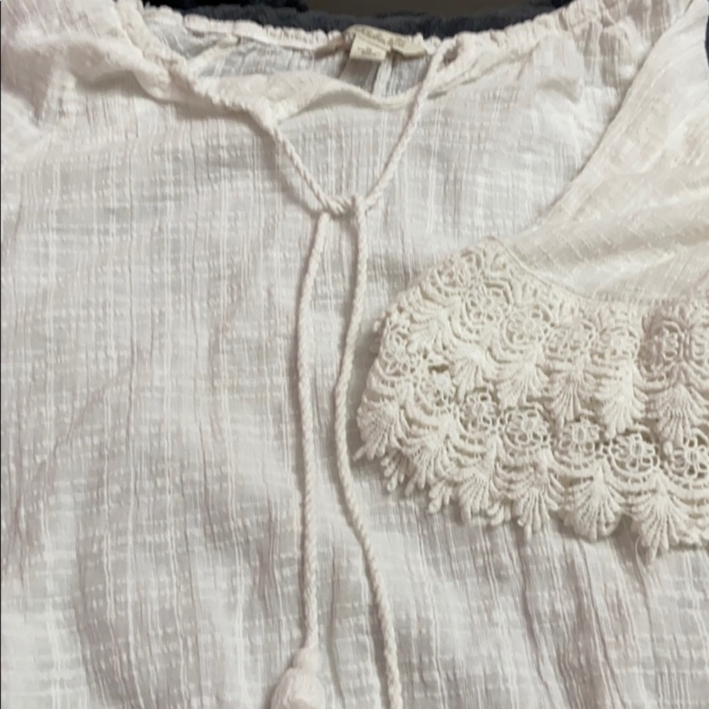 Cute white blouse